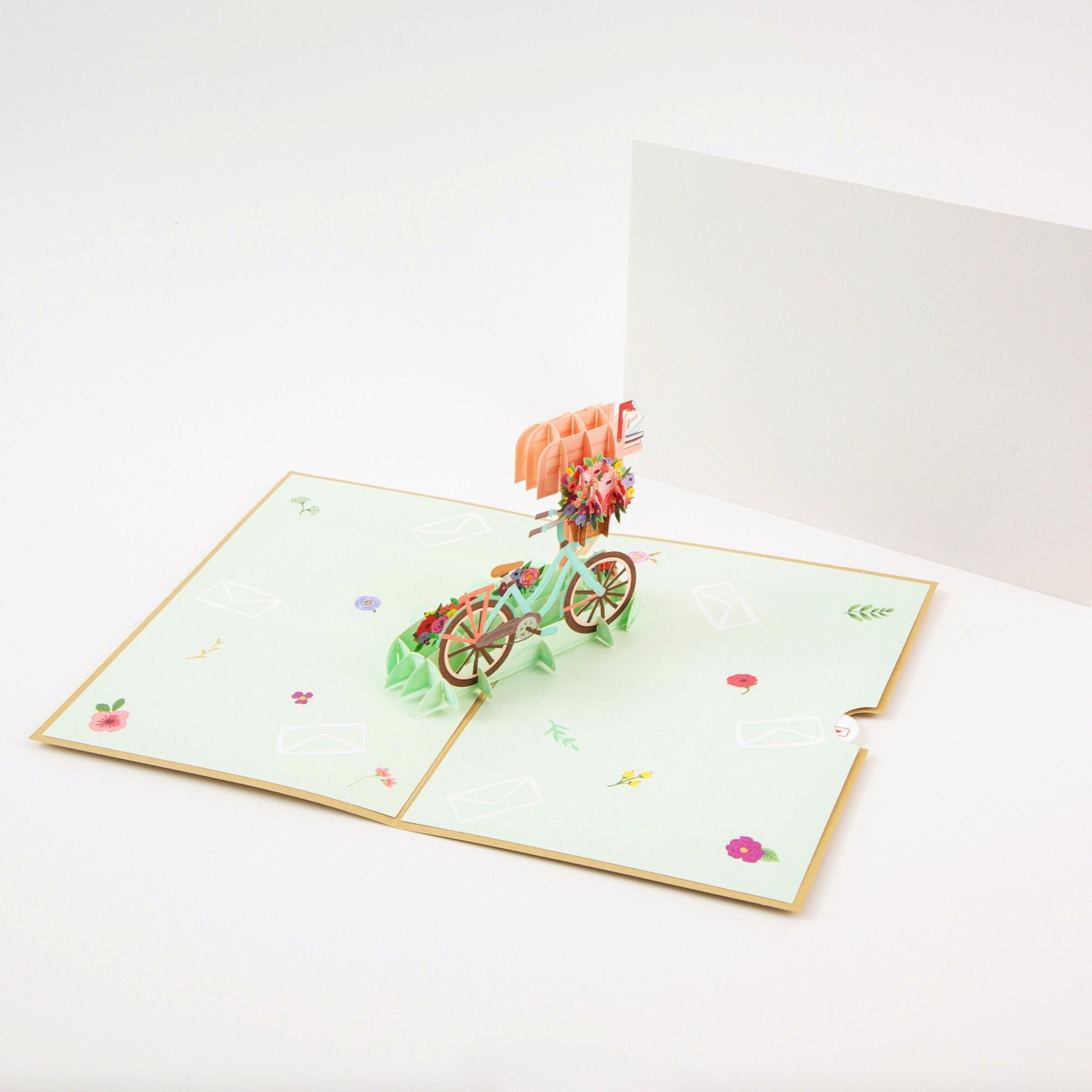 Sending Love From Afar - Pop Up Greeting Card with Envelope - Unique 3D Greeting Card