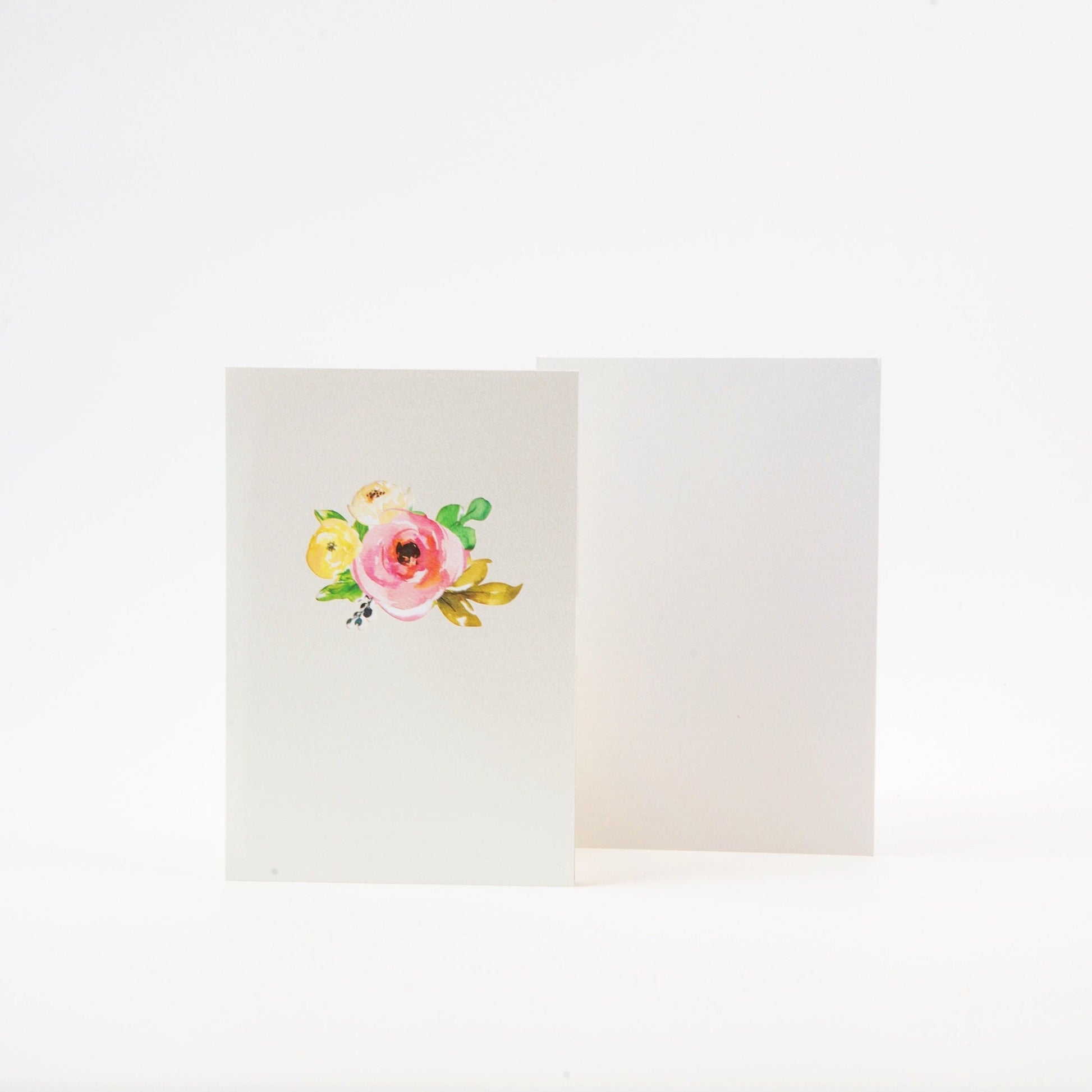 Graceful Rose Greeting Card - Pop Up Flower Greeting Card with Envelope - Unique 3D Floral Greeting Card