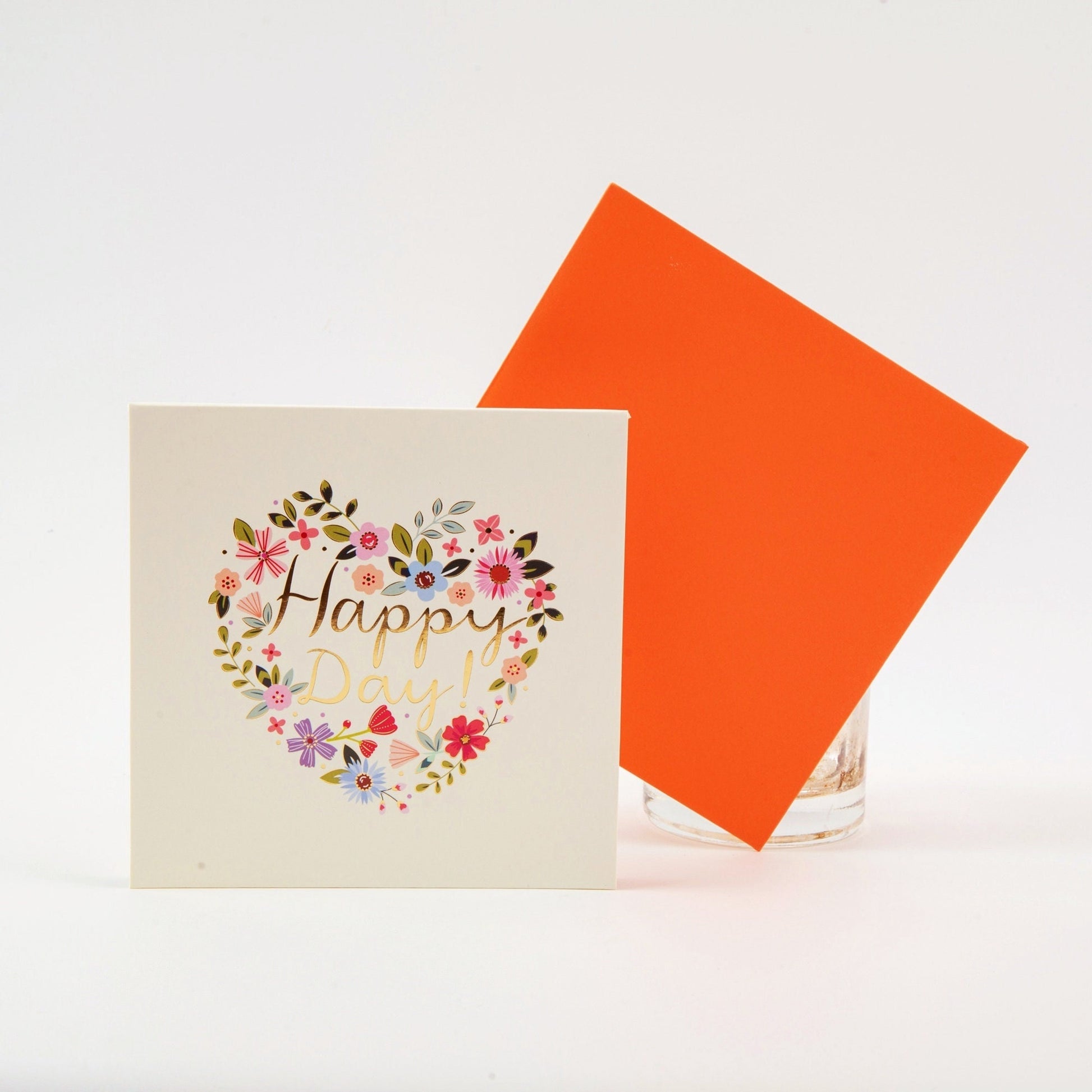 Blossom Heart - Pop Up Flower Greeting Card with Envelope - Unique 3D Floral Greeting Card