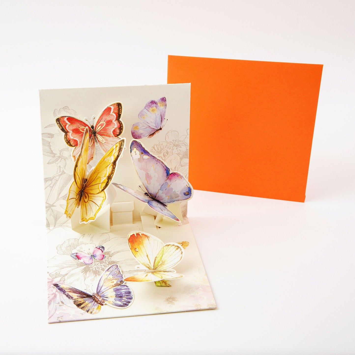 Butterfly Dreams - Pop Up Greeting Card with Envelope - Unique 3D Greeting Card