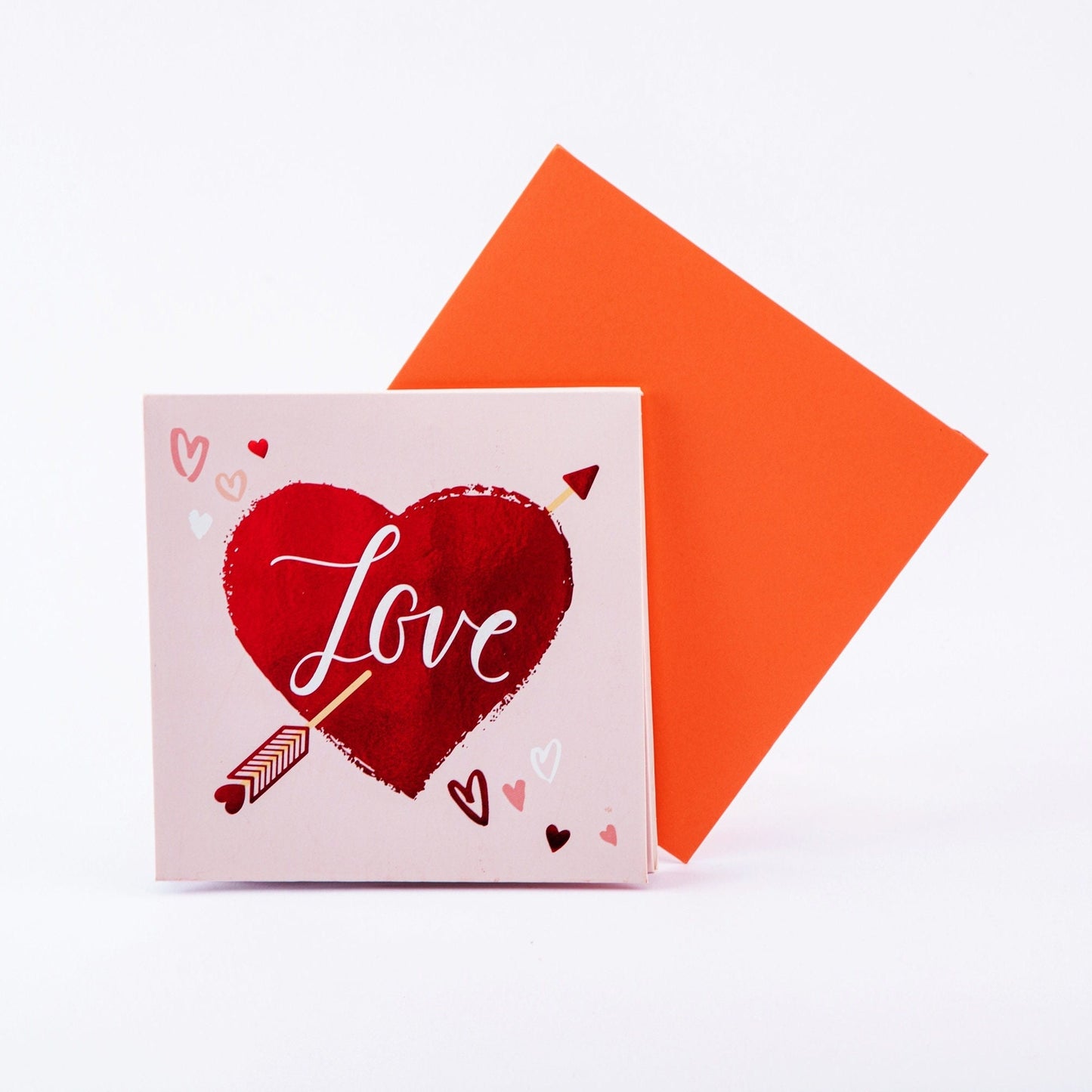 Arrow of Love - Pop Up Greeting Card with Envelope - Unique 3D Valentine's Day Card