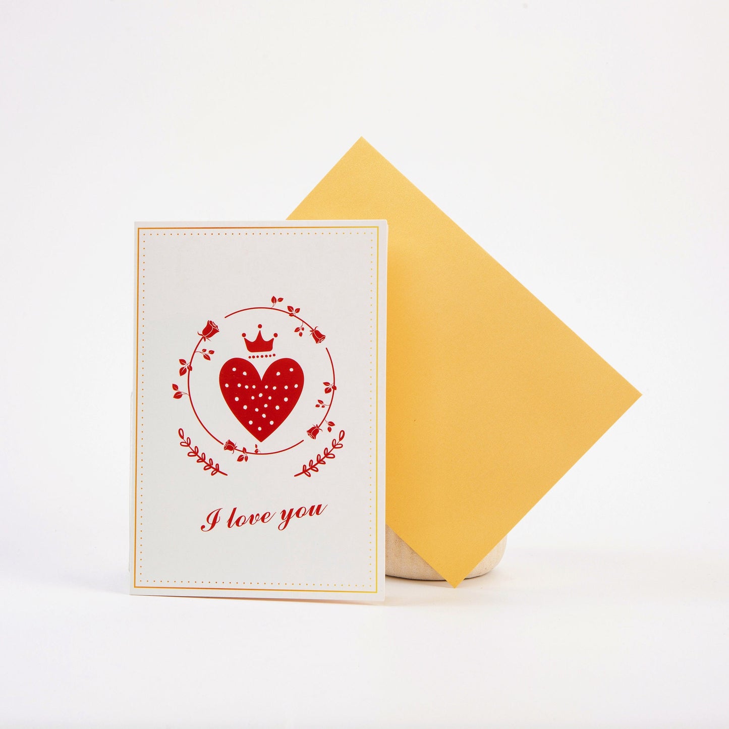 My Bold Heart - Pop Up Valentine's Day Card with Envelope - Unique 3D Love Card