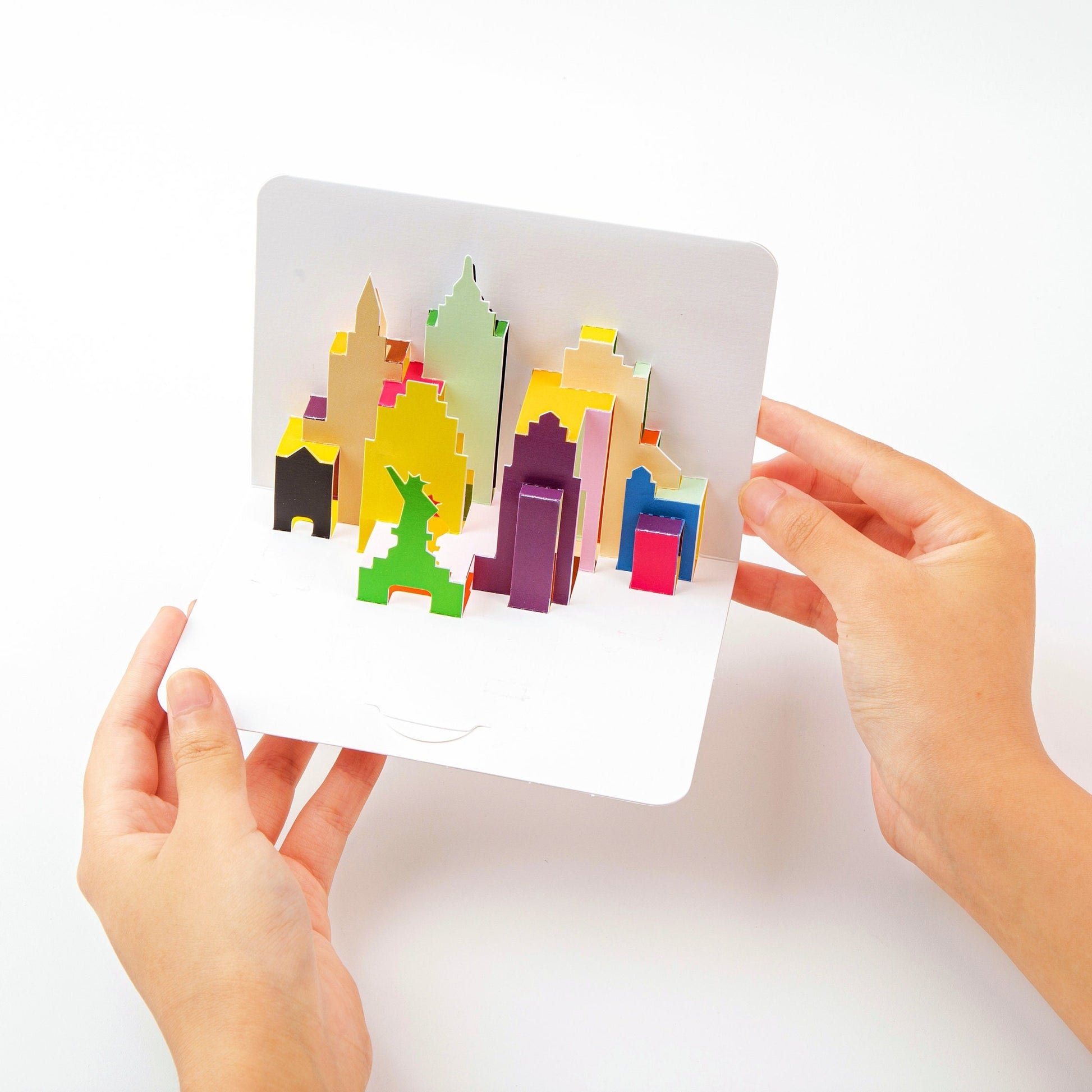 New York Skyline - Pop Up Greeting Card with Envelope - Cute 3D Greeting Card