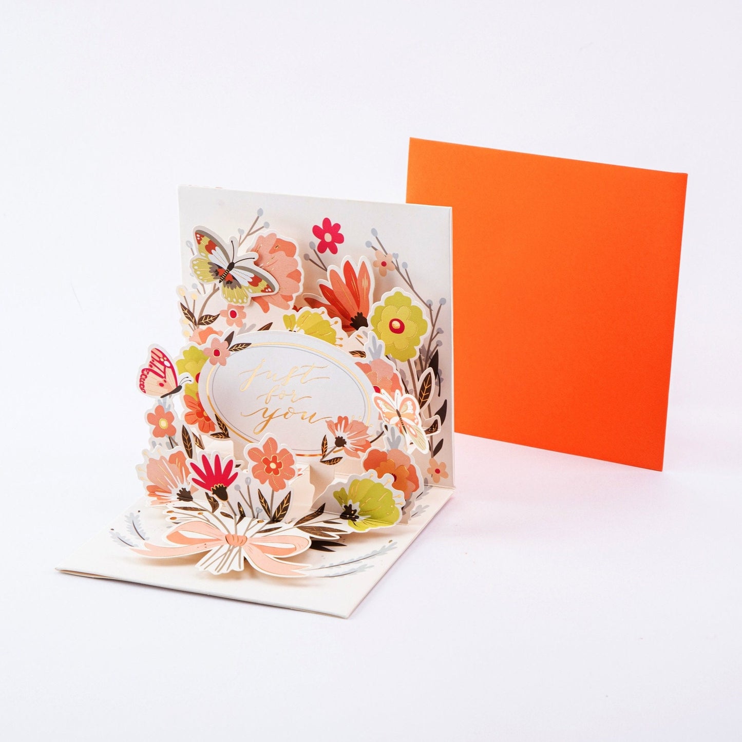 Blessings from the Blossom - Pop Up Greeting Card with Envelope - Unique 3D Greeting Card