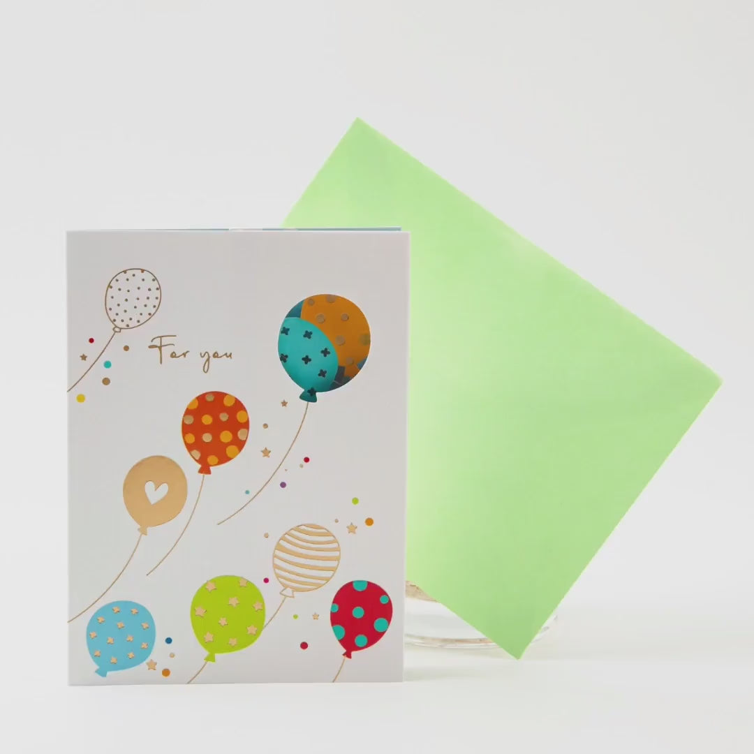 Sky of Wonders Greeting Card - Pop Up Greeting Card with Envelope - Cute Greeting Card